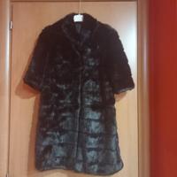 Ecopelliccia donna nera