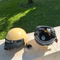 Caschi Vintage Uomo Donna + Occhiale Vintage Vespa