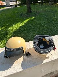 Caschi Vintage Uomo Donna + Occhiale Vintage Vespa