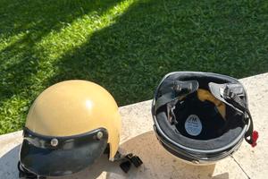 Caschi Vintage Uomo Donna + Occhiale Vintage Vespa