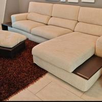 Divano con chaise lounge 300x100/160 cm in ottime