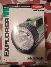 Lanterna portatile ricaricabile