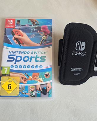 Nintendo switch sports originale + fascia