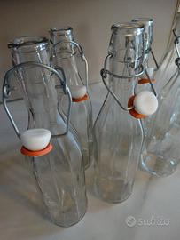 Set di 8 bottiglie con tappo - 0.5 L