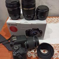 Canon EOS 700D + Kit obiettivi