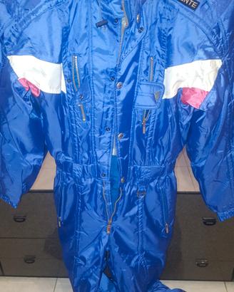 tuta da sci vintage originale Descente,giacca Ecko