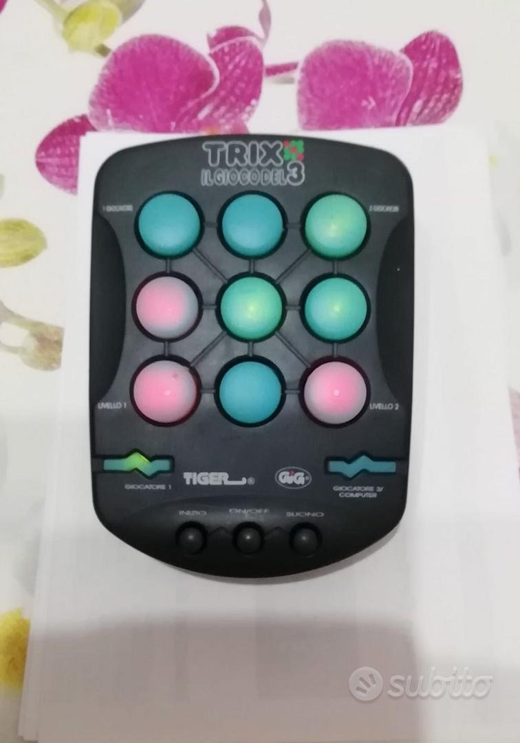 KIMIGO Tic Tac Toe, Gioco Tris Elettronico,Portatili Giochi Di Puzzle Smartconsole Portatile Per Puzzle 5 In 1 Regali Di Giochi Da Tavolo Per Bambini E Adulti Giallo 0 4