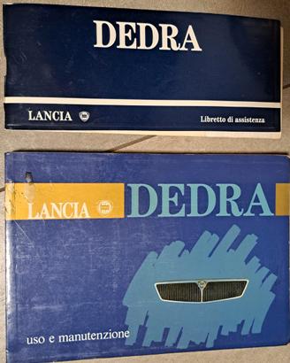 Libretto uso e manutenzioni lancia dedra