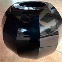 Vaso CRISTALLO NERO.