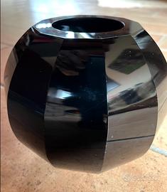 Vaso CRISTALLO NERO.
