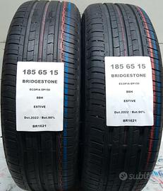 2 GOMME 185 65 15 BRIDGESTONE BR1621
