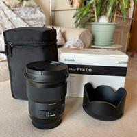 Sigma 50 mm art canon