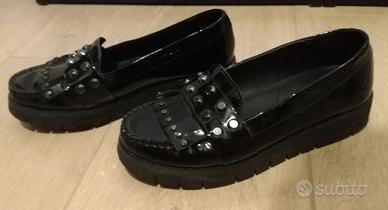 scarpe donna Geox mocassino in pelle D Blenda