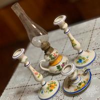 Set Vintage Ceramiche Bassano ABC – Dipinte a Mano