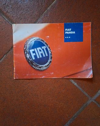 Libretto uso e manutenzione Panda 4x4 2° serie
