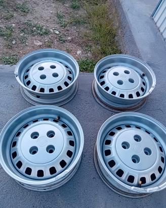 Cerchi 13 Fiat canale rovesciato