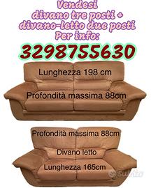 Divano doppio piu triplo