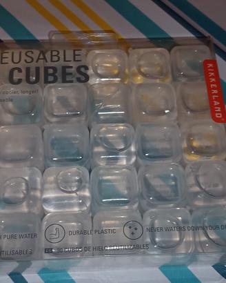30 cubetti ghiaccio riutilizzabili 