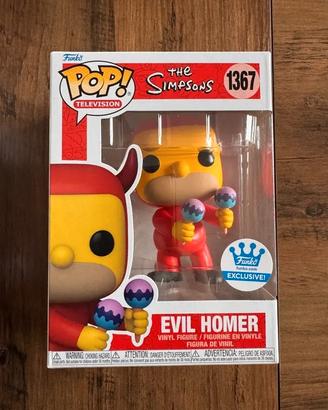 Funko Pop Evil Homer 1367 Simpsons Exclusive