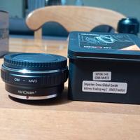 Adattatore da Om a micro 4/3