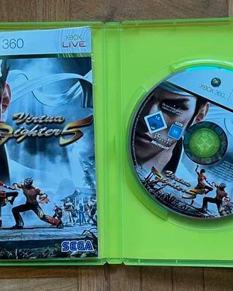 Sega Virtua FIGHTER 5 XBOX 360 Completo Manual