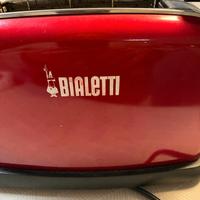 Tostapane Bialetti rosso acciaio inox 2 fette