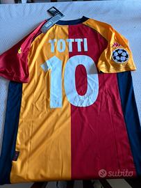 Maglia roma 01/02 champions Totti 10