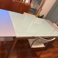 Tavolo Calligaris in vetro