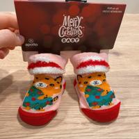 Calzine natalizie da neonata NUOVE