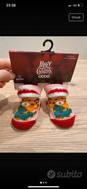 Calzine natalizie da neonata NUOVE