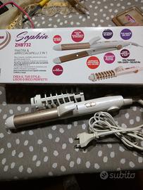 piastra/ arricciacapelli 2 in 1 zephir 