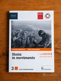 Libro "Storia in movimento 3" Nuovo con cellophane