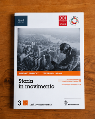 Libro "Storia in movimento 3" Nuovo con cellophane