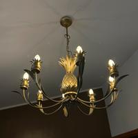 Lampadario  Maison du Monde oro ananas