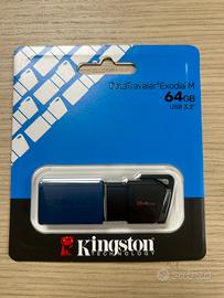 Chiavetta USB Kingston DataTraveler Exodia M 64GB