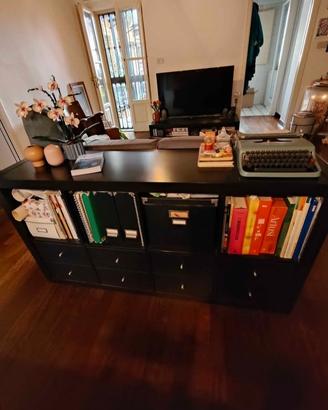 IKEA KALLAX 2x4 con 8 cassetti 