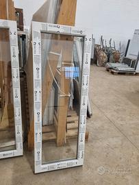 Finestra nuova in pvc bianca 51.8x140