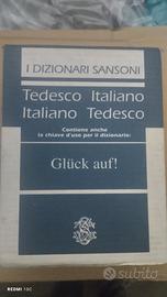 Dizionario bilingue tedesco-italiano Sansonei