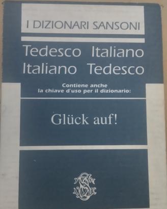 Dizionario bilingue tedesco-italiano Sansonei