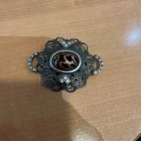 Spilla vintage in argento