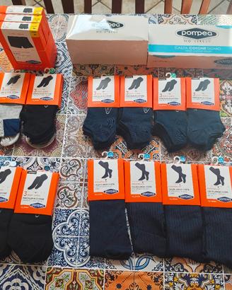 Pompea calze mini calze e boxer