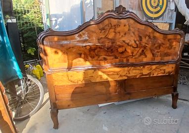 Letto matrimoniale vintage