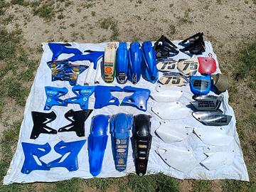 Kit plastiche Yamaha Yz 125/250 1996/ 2021 cross 