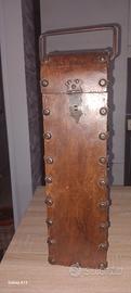 portabottiglie in legno