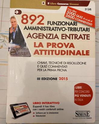 3 Manuali per concorsi  (copertina € 128,00)