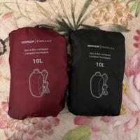 Coppia zainetti pieghevoli