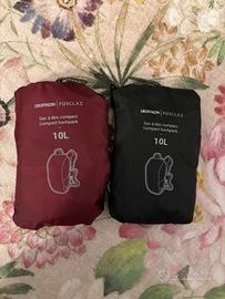 Coppia zainetti pieghevoli