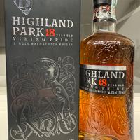 Highland Park 18 Single malt Whisky