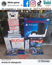 console ps4 - ps5 e nintendo 3ds xd da 150 euro