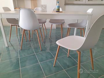 Sedie tavolo per interno